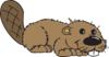 Cartoon Beaver Clip Art